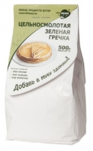 Мука из зеленой гречки 500 г 1/12 